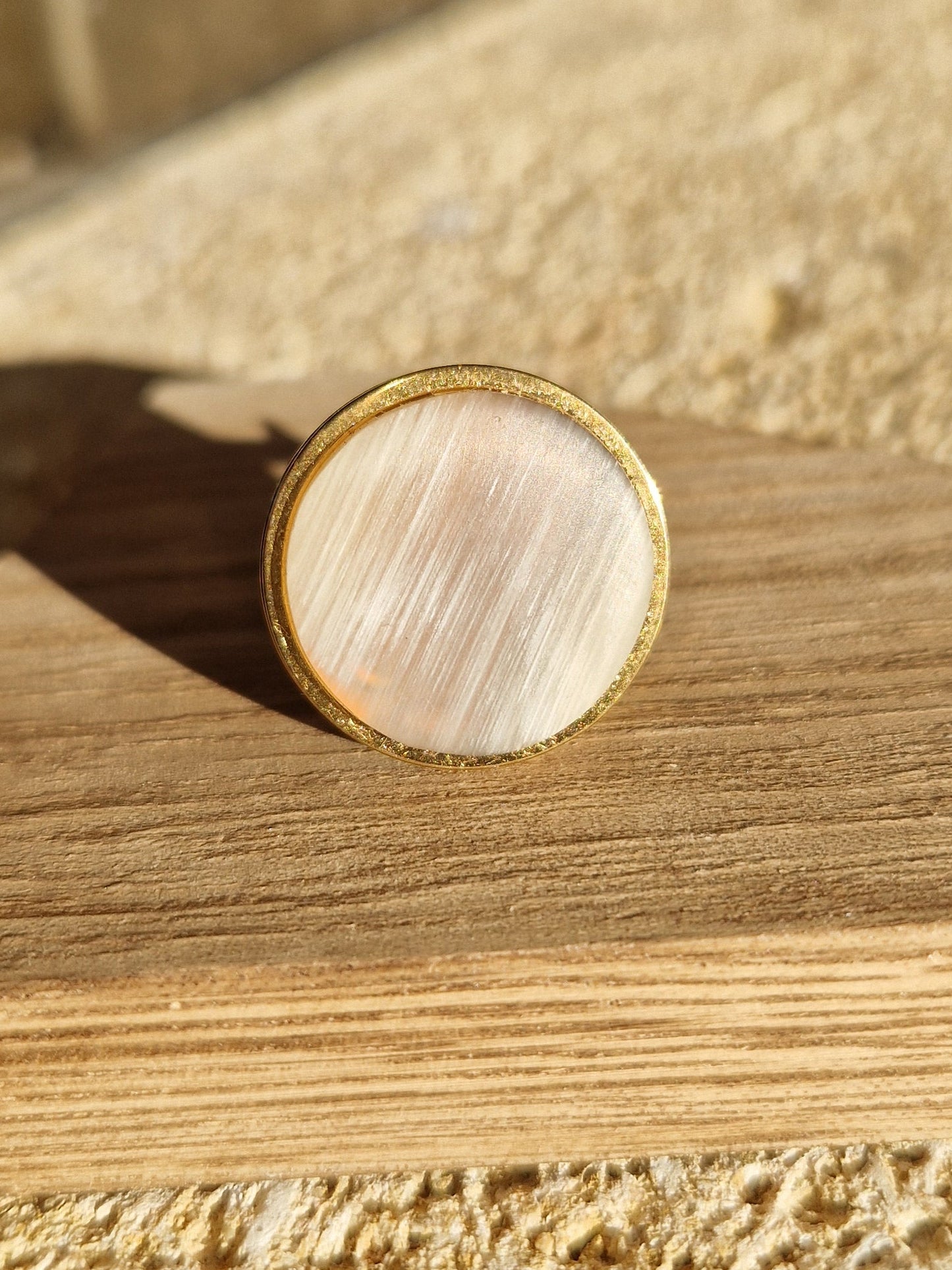 Bague ronde cabochon 20mm