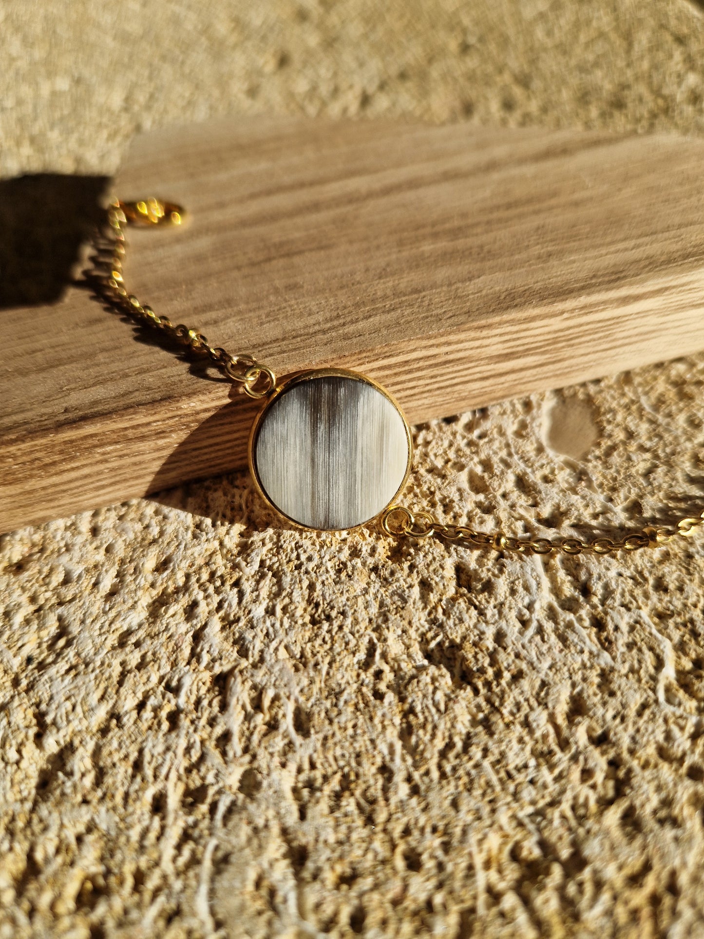 Bracelet simple cabochon 18mm